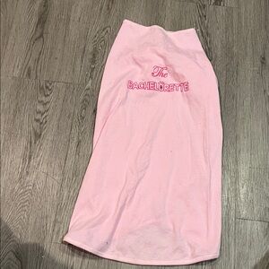 Pink Bachelorette dog tee